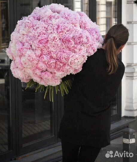 Букет из Голландских Пионов Цветы с доставкой