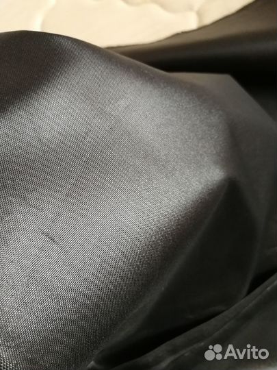 Ткань черная с блеском