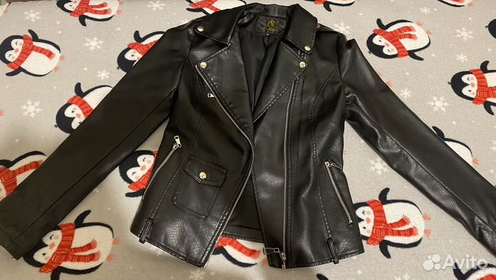 Кожаная куртка 42-44