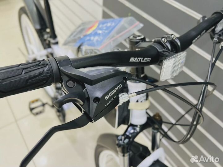 Велосипед складной на литых дисках