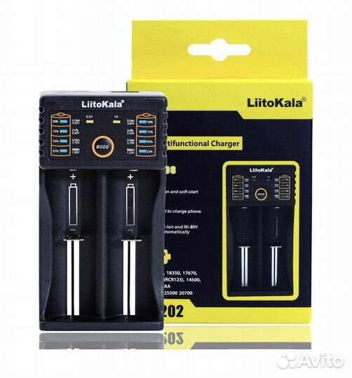 Зарядное устройство liitokala Lii-202