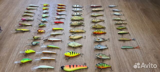 Воблера с ящиком (комплект )