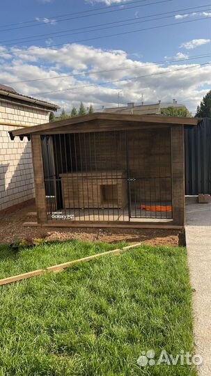 Вольеры и будки для собак