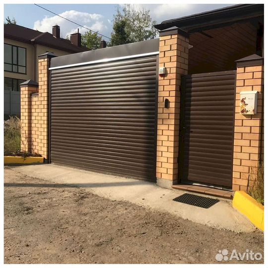 Ворота алютех роллетные