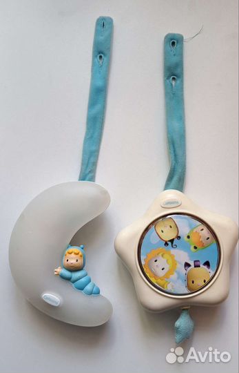 Ночник и музыкальная шкатулка для новорожденных