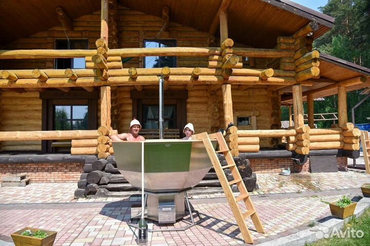 Банный чан всей семьи