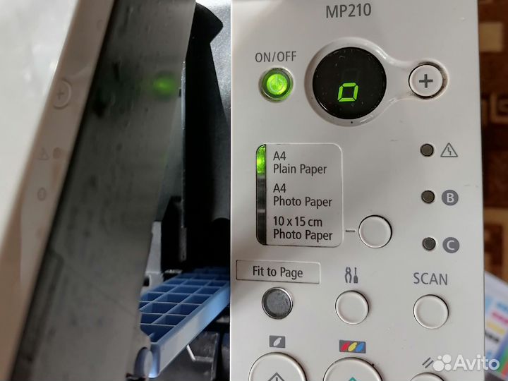 Цветной струйный принтер canon