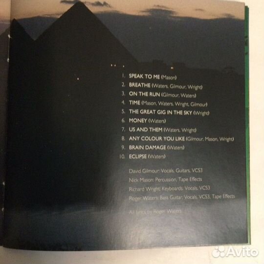 CD Pink Floyd/ Dark Side Of.1994, Italy