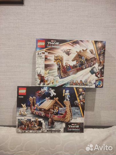 Новый Lego Marvel 76208 Козья Лодка