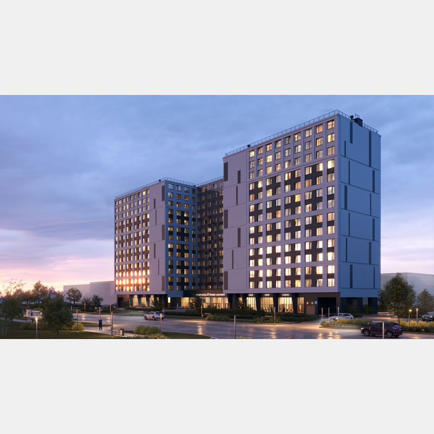 Апартаменты-студия, 27,2 м², 4/14 эт.