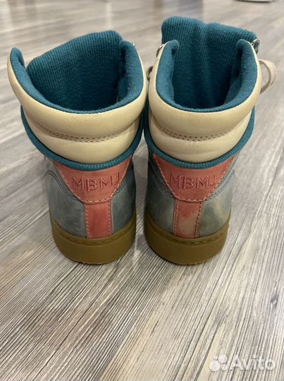Кожаные кроссовки marc jacobs