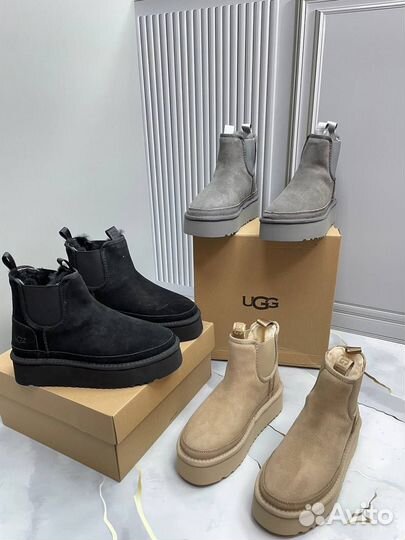 Ugg женские Челси на платформе