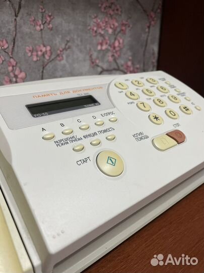 Факс телефон Sharp fo 55