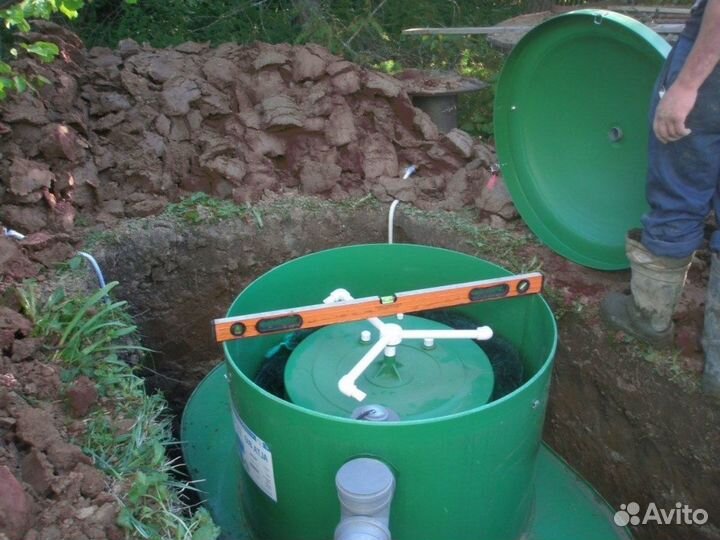 Септик эко Аквалос 7 с переливом