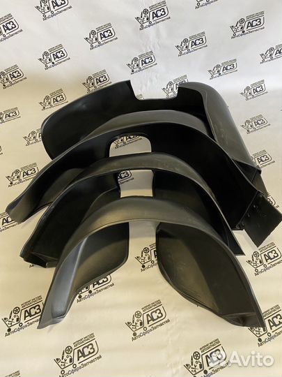 Подкрылки локера на Ваз 2108/2114/2115