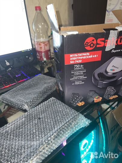 Мультипекарь sakura 4в1