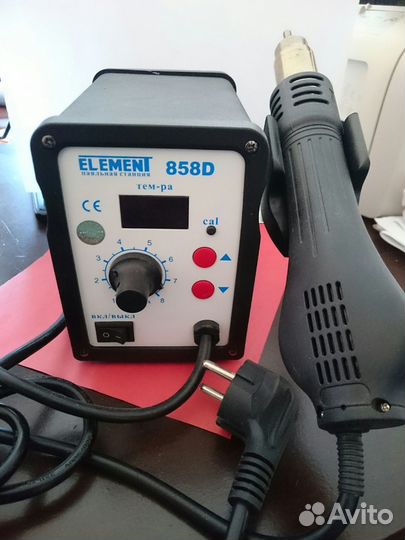Element 858D, Станция термовоздушная (фен паяльный