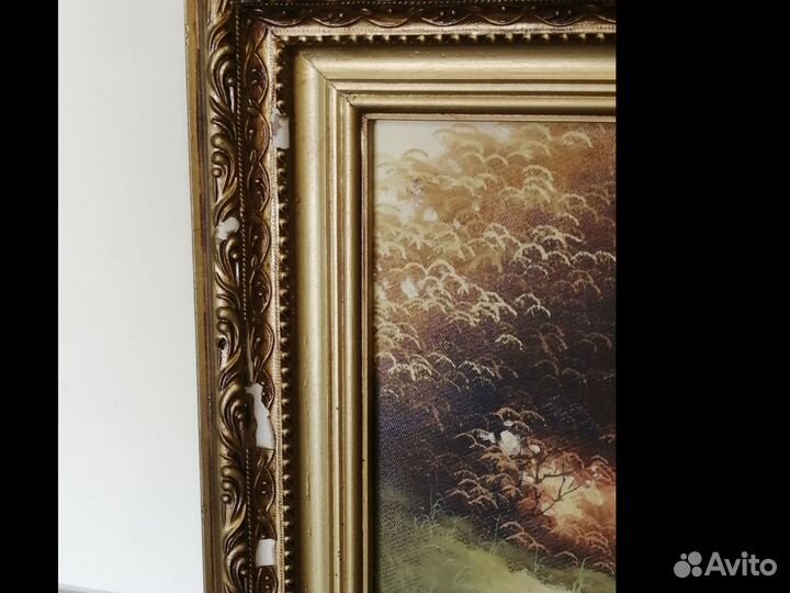 Картина холст масло 2003г