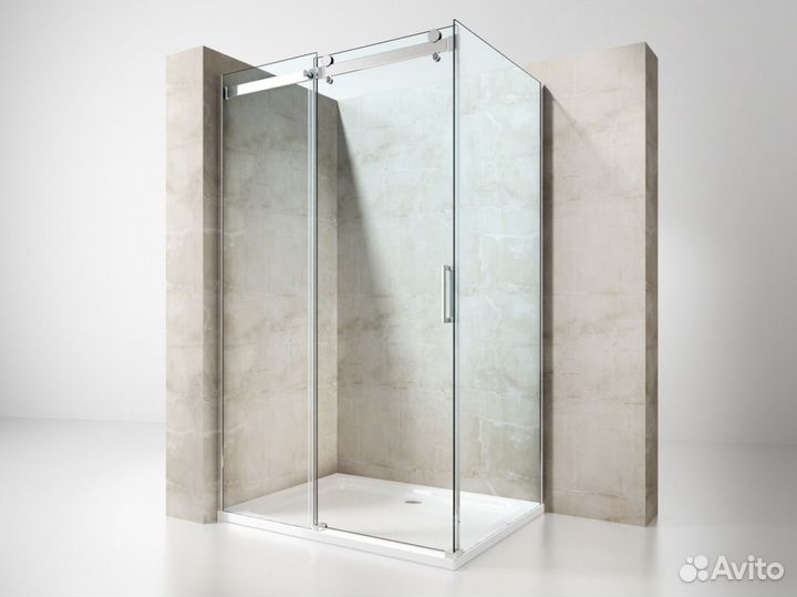 Стеклянные душевые перегородки на заказ