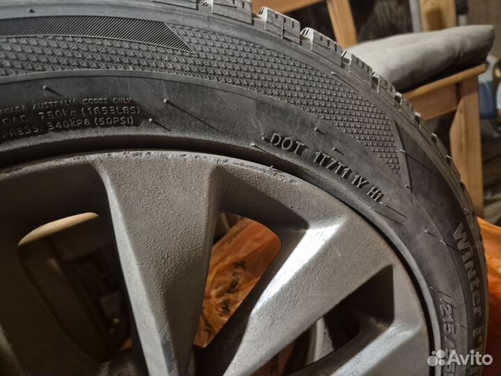 Зимние колеса Hankook 215/55 r17 98t