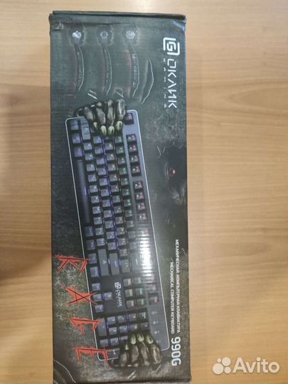 Игровая клавиатура механическая новая Oklik 990G