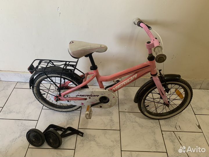 Велосипед Merida Bella 16 на 3-6 лет