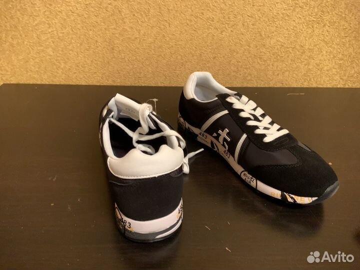 Premiata кроссовки мужские кожаные