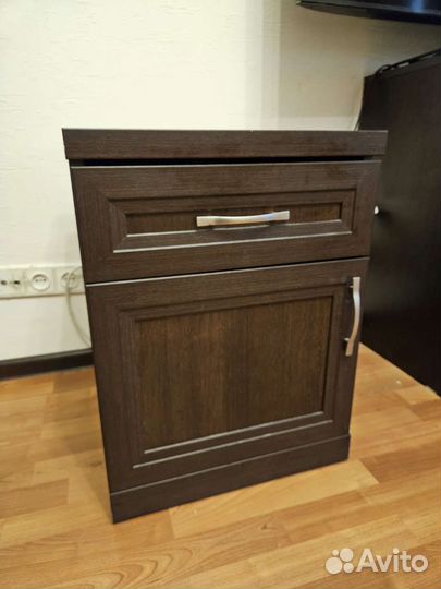 Тумба прикроватная Lazurit Магна Кедр шоколад