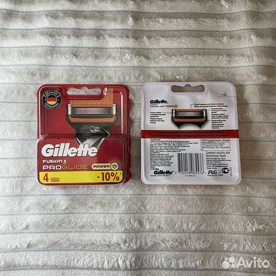 Gillette Fusion 5 Proglide Power - 4 шт картриджи