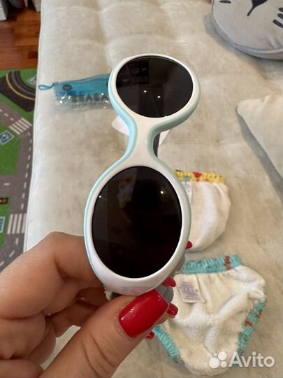 Очки от солнца beaba, плавки bambino mio