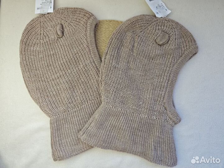 Шапка балаклава детская hm 86/92, 98/104, новая