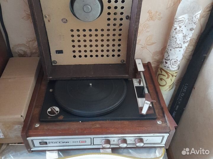 Проигрыватель винила Россия 323 СССР