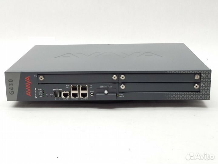 Avaya G430 MP20 и Cronyx E1-XL/S-IP/16RS232-AC