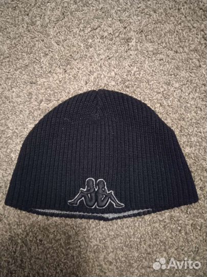 Двусторонняя шапка Kappa vintage