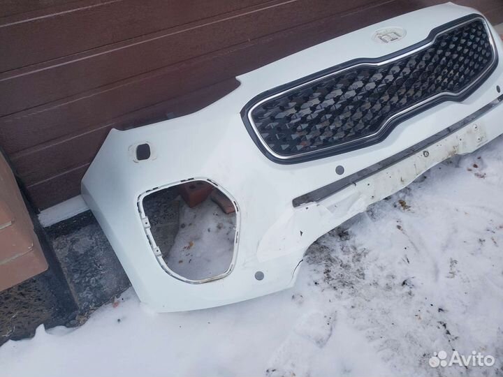 Бампер передний Sportage 4 2017 год