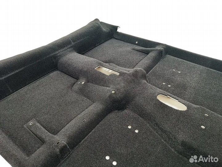 Цельный 4х слойный ковёр с шумоизоляций Приора