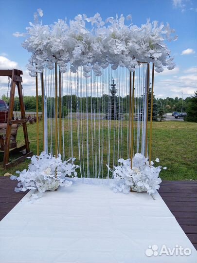 Арка. Выездная регистрация. Постановочная регистра