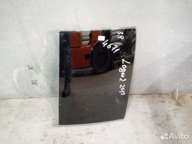 Стекло двери задней правой Renault Logan 2 (2014)