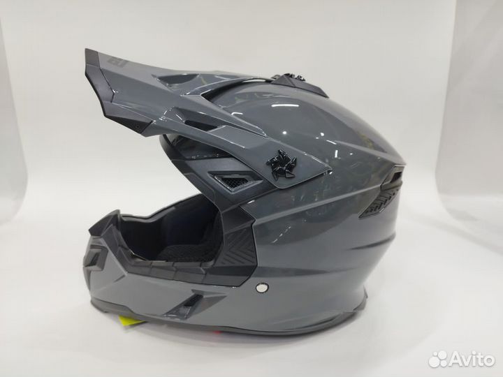 Кроссовый шлем GSB XP - 20 серый