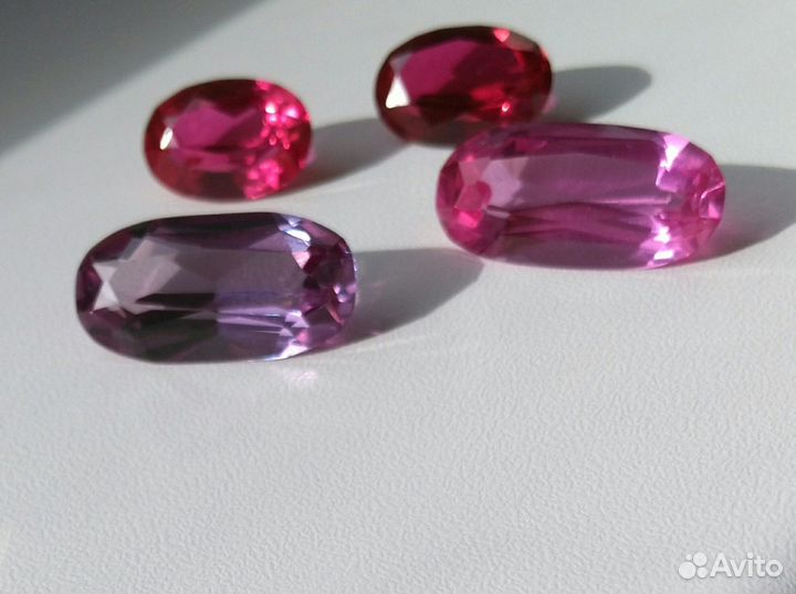 Александрит и рубин