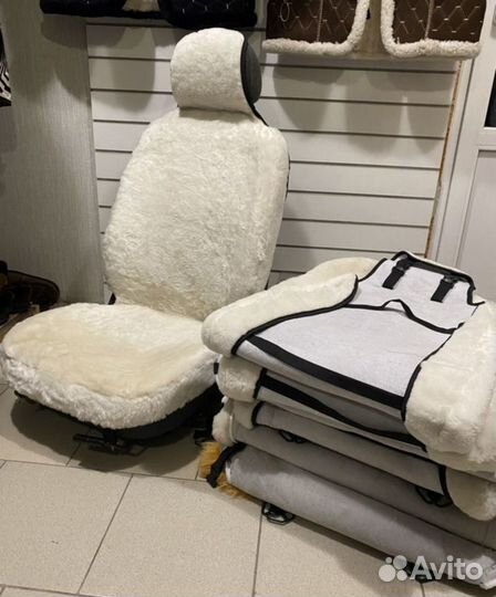 Чехлы накидки меховые овчина