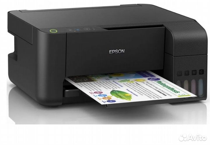 Мфу Струйный принтер Epson L3218, сканер