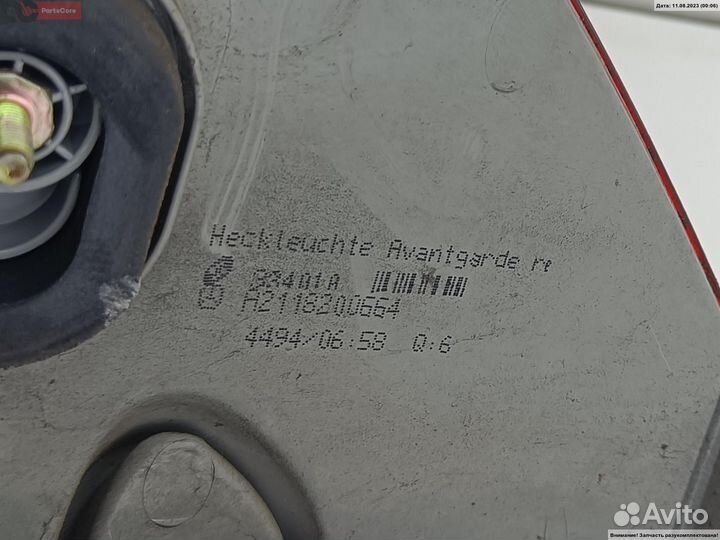 Фонарь задний правый Mercedes-Benz E-Class