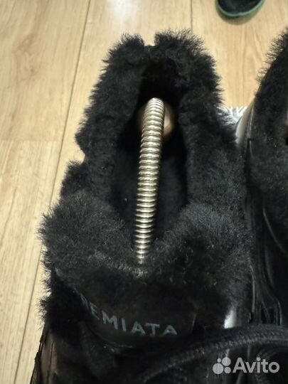 Кожаные кроссовки на меху Premiata Mick