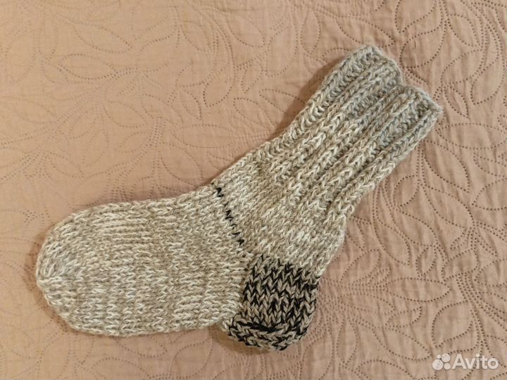 Носки шерстяные вязаные 38-40 разм