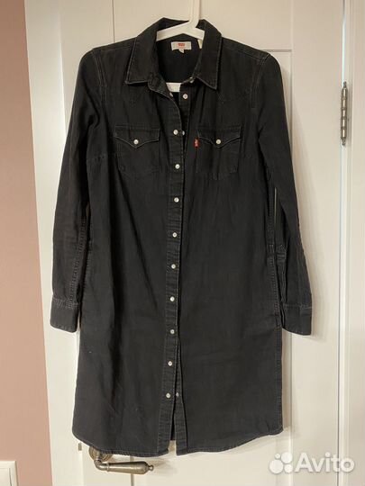 Джинсовое платье-рубашка Levi's