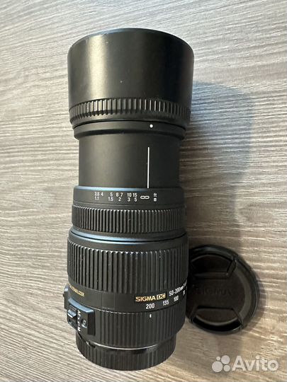 Объектив Sigma DC 50-200 mm 1:4-5.6 HSM for Canon