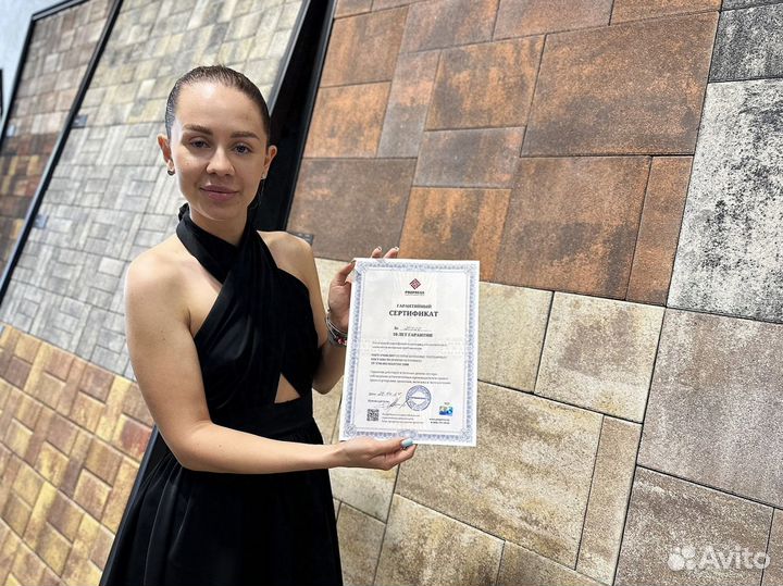 Тротуарная плитка без полной предоплаты