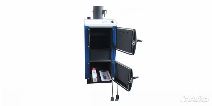 Твердотопливный котел dragon mini-10 дрова 45 см