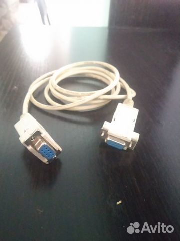 Кабель RS-232 нуль модем DB9F - DB9F 1.8 м